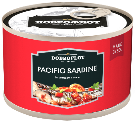 Pacific Sardine in tomato sauceя