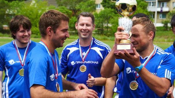 Футбольный турнир «Матч века» снова принес победу ГК «Примрыбснаб»!