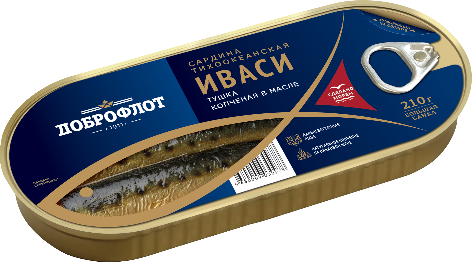 Иваси копченая в масле