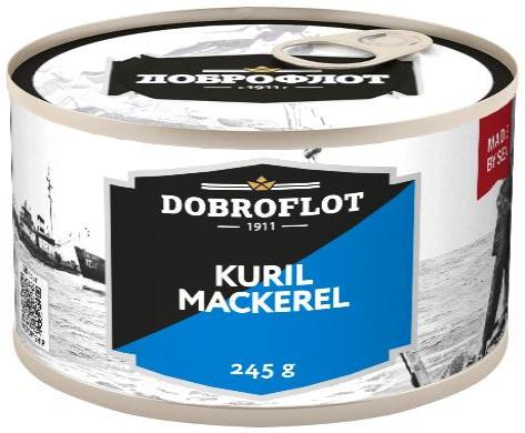 Pacific Mackerel in brine